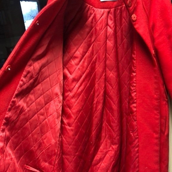 MAX Mara Red Coat Size XL - Picture 4 of 10
